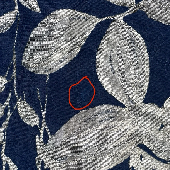 Bryn Walker Yael Folie D' Oro Jacquard Metallic Floral Print Top Size Small - Picture 11 of 11